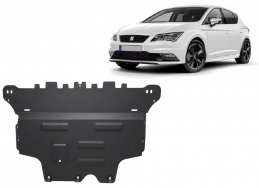 Steel sump guard for Seat Leon Mk3