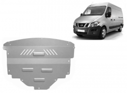 Aluminium  sump guard for Nissan Interstar