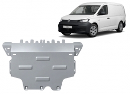 Aluminum sump guard for VW Caddy