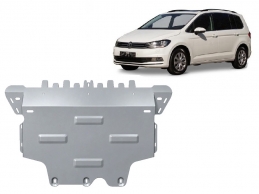 Aluminum sump guard for VW Touran