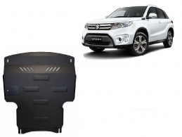 Steel sump guard for Suzuki Vitara