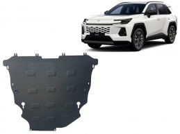 Steel sump guard for Toyota Rav4