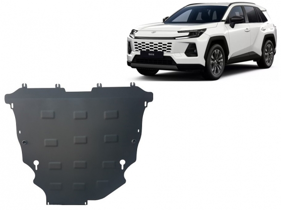 Steel sump guard for Toyota Rav4
