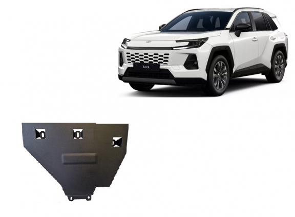 Steel differential guard for Toyota RAV 4 Hybrid