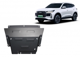 Steel sump guard for Chery Tiggo 4