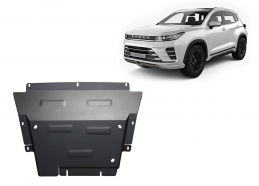 Steel sump guard for Exeed LX