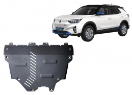 Steel sump guard for KGM Korando EV 