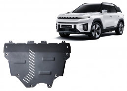 Steel sump guard for KGM Torres EV 