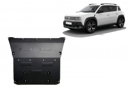Steel sump guard for Renault 4 E-Tech