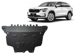 Steel sump guard for Skoda Kodiaq Hybrid