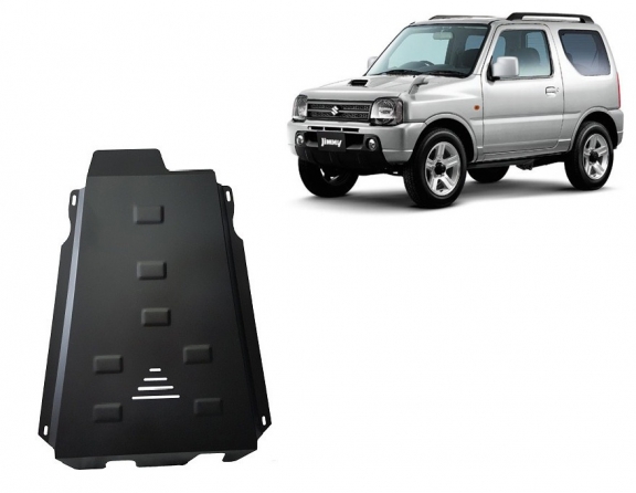 Steel transfer case guard for Suzuki Jimny