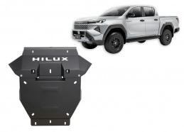 Steel sump guard for Toyota Hilux
