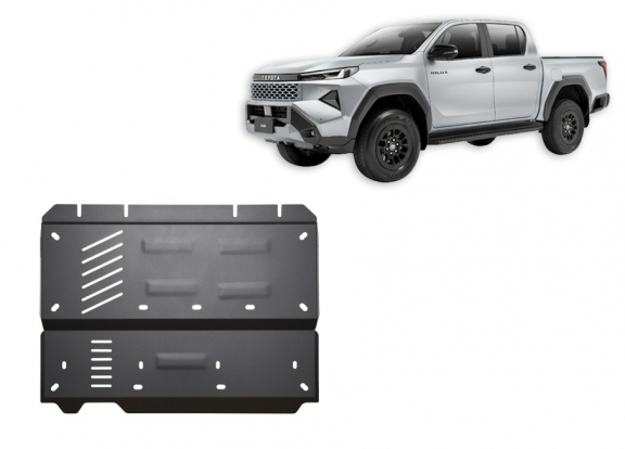 Steel differential guard for Toyota Hilux