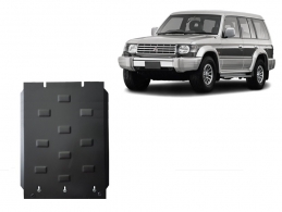 Steel gearbox guard for Mitsubishi Shogun 2