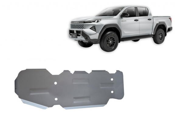 Aluminum fuel tank guard  for Toyota Hilux Revo