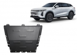 Steel sump guard for Omoda 9