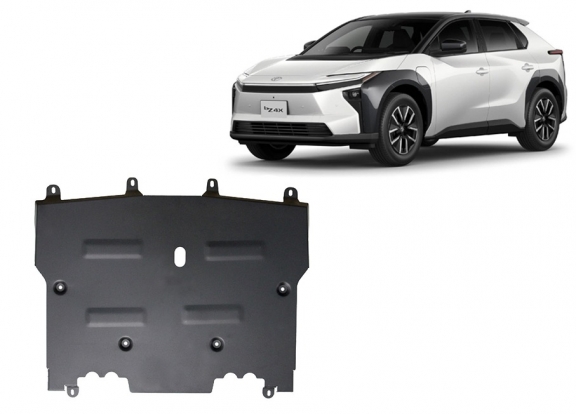 Steel sump guard for Toyota BZ4X
