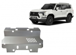 Aluminum radiator guard for Lexus GX