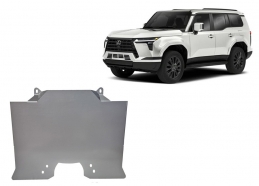 Aluminum sump guard for Lexus GX