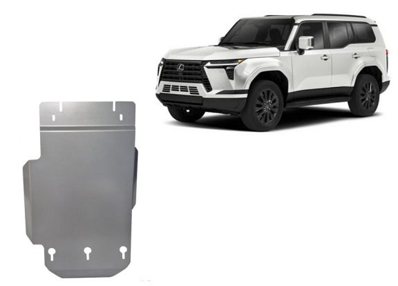 Aluminum gearbox guard for Lexus GX