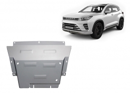 Aluminum sump guard for Exeed LX