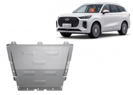 Aluminum sump guard for Chery Tiggo 9
