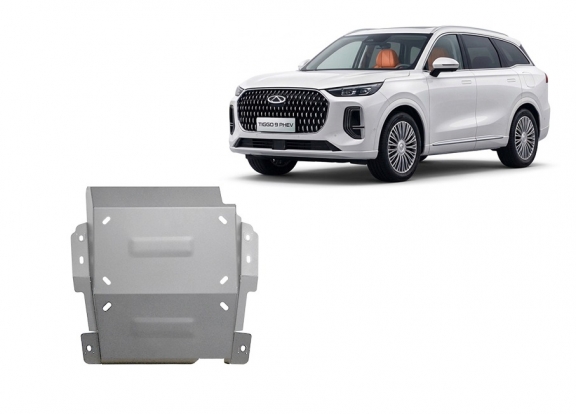 Aluminum diferential guard for Chery Tiggo 9