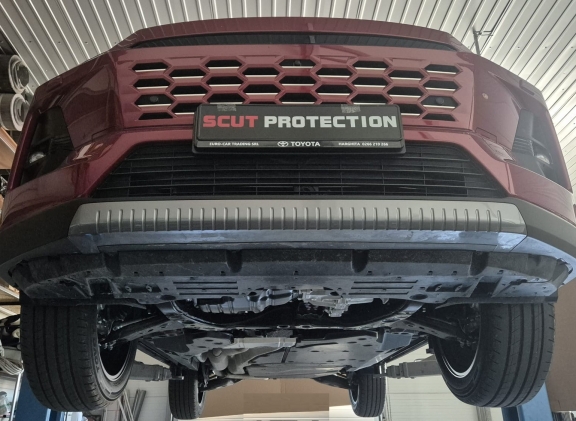 Aluminum sump guard for Toyota RAV4