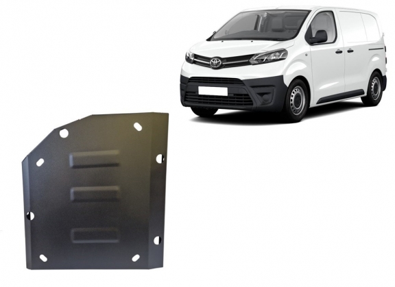 Steel AdBlue tank guard for Toyota Proace