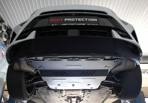 Steel sump guard for Cupra Formentor