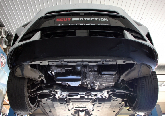 Steel sump guard for Cupra Formentor