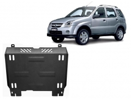 Steel sump guard for the protection of the engine and the gearbox for Suzuki Ignis