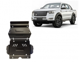 Steel sump guard for DR PK8