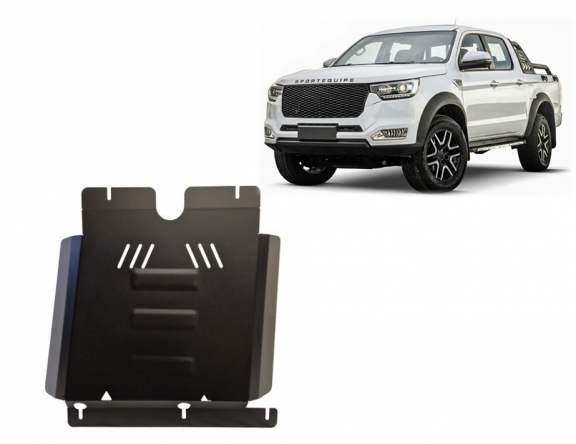 Steel gearbox guard for Sportequipe SK