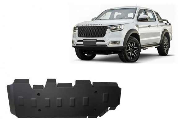 Steel fuel tank guard for Sportequipe SK