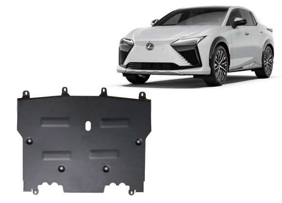 Steel sump guard for Lexus RZ