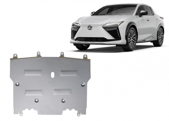 Aluminum sump guard for Lexus RZ