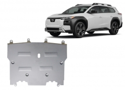 Aluminum sump guard for Subaru Trailseeker