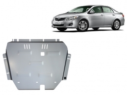 Aluminum sump guard for Toyota Corolla