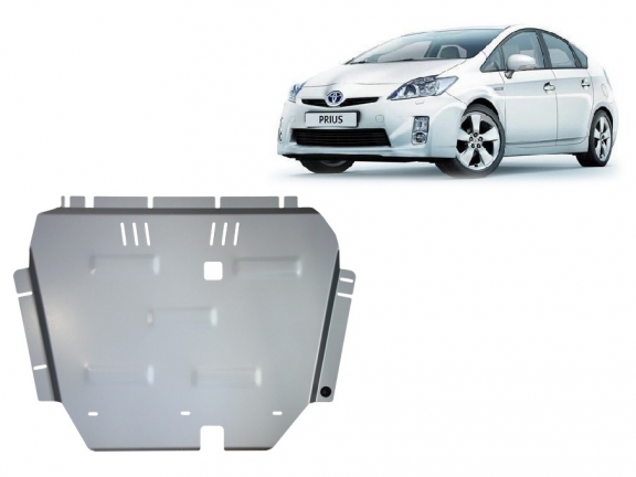 Aluminum sump guard for Toyota Prius