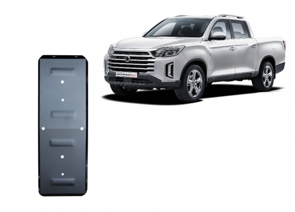 Steel fuel tank guard  for Ssangyong Musso Grand
