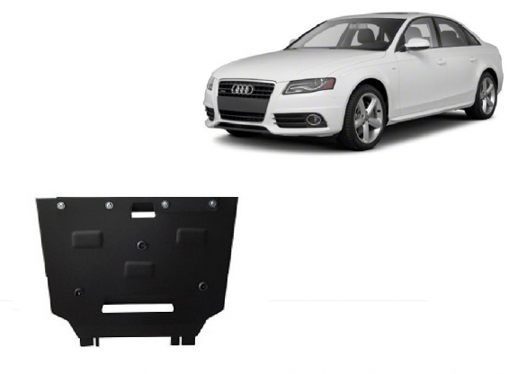 Steel gearbox guard for Audi A4 4 B8