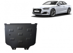 Steel gearbox guard for Audi A5