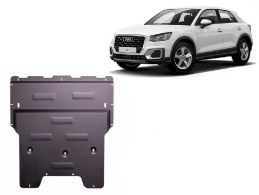Steel sump guard for Audi Q2