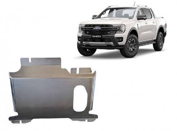 Aluminum sump guard for Ford Ranger