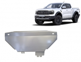Aluminum radiator guard for Ford Ranger Raptor