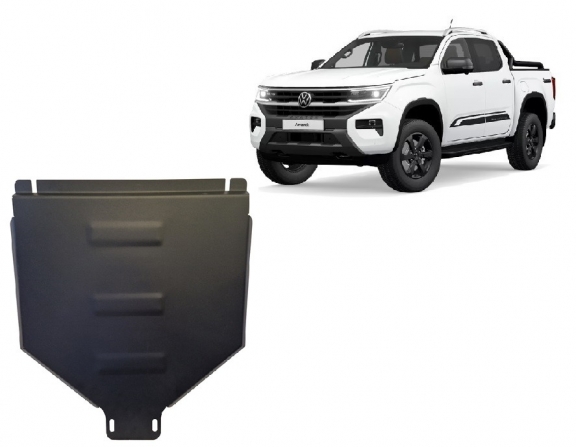 Steel automatic gearbox guard for Volkswagen Amarok 2 
