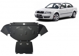 Steel sump guard for Skoda Superb - promotional package
