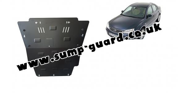 Steel sump guard for Ford Mondeo 3