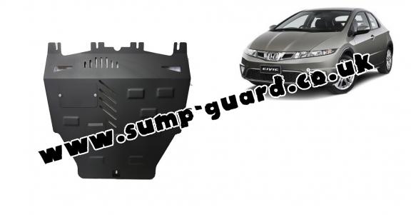 Steel sump guard for Honda Civic (hayon)